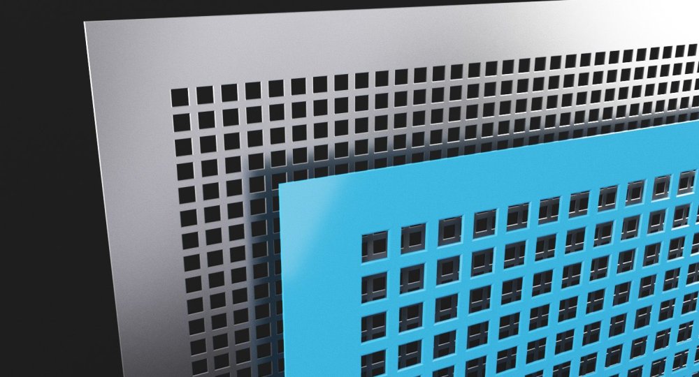 Лист перфорированный алюминиевый Qg 10-14 1х1000х2000 мм