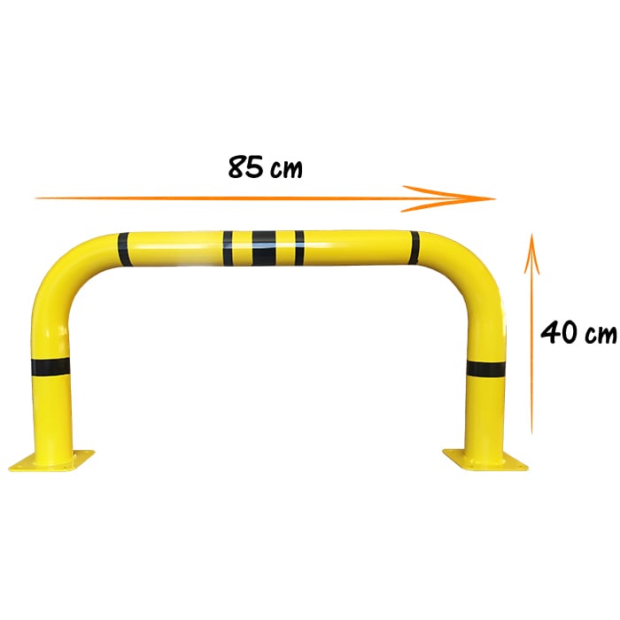 Защитный барьер для угловой колонны парковки 85 см