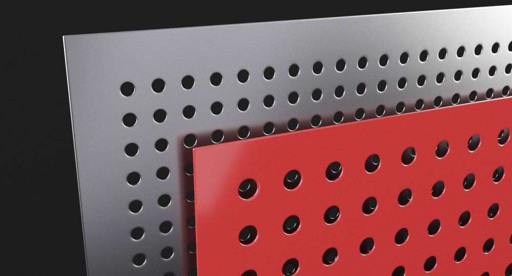 Лист перфорированный алюминиевый Rg 5-8 1х1000х3000 мм