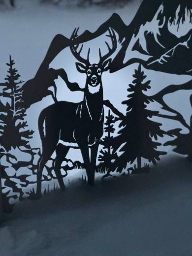 Декоративное ограждения из металла для придомовой территории