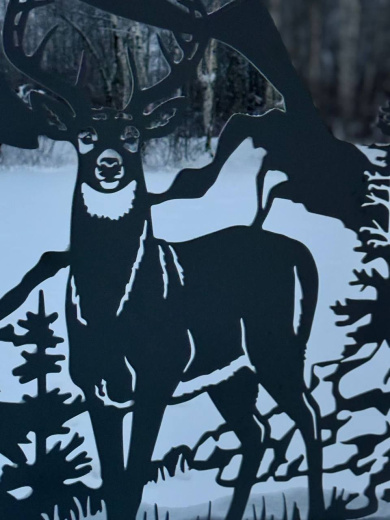 Декоративное ограждения из металла для придомовой территории