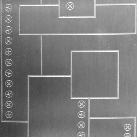 Металлическая плитка с текстурой