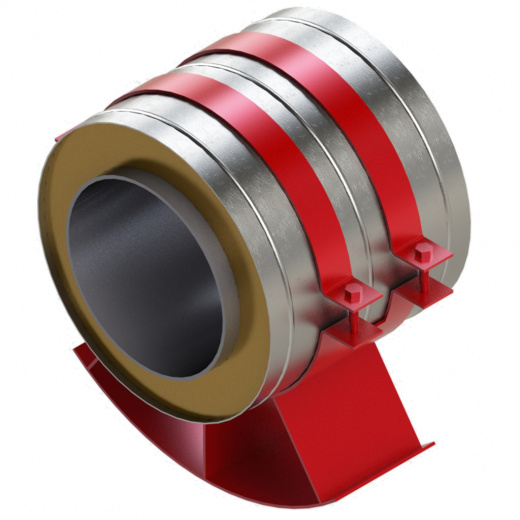 Опоры по альбому 313.ТС-008.000 «Для трубопроводов в ППУ изоляции»