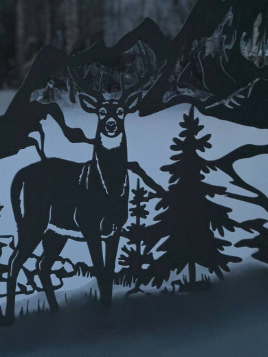 Декоративное ограждения из металла для придомовой территории